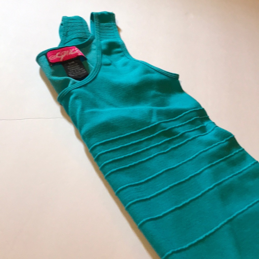Neon Blue Mini Dress👗 - Picture 7 of 8